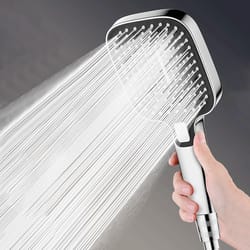 large panel mode pressurized shower head bathroom accessories large water outlet shower set
