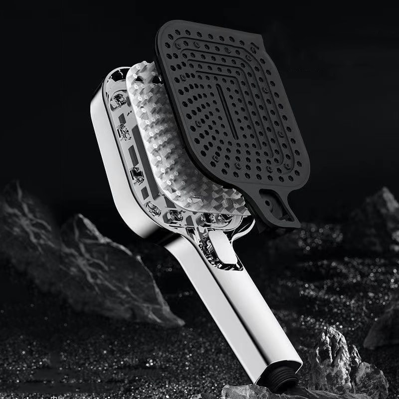 Large Panel Mode Pressurized Shower Head Bathroom Accessories Large Water Outlet Shower Set 5