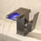 Luminous Waterfall Faucet Allcopper LED Light Hot And Cold Basin Faucet 0