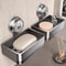 Space Aluminum Wallmounted Suction Cup Soap Box Bathroom Shelf Drain Rack Storage For Toilet Washin 2