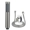 Universal Handheld Stainless Steel Booster Shower Head Set For Hotel And Home Bathroom 8