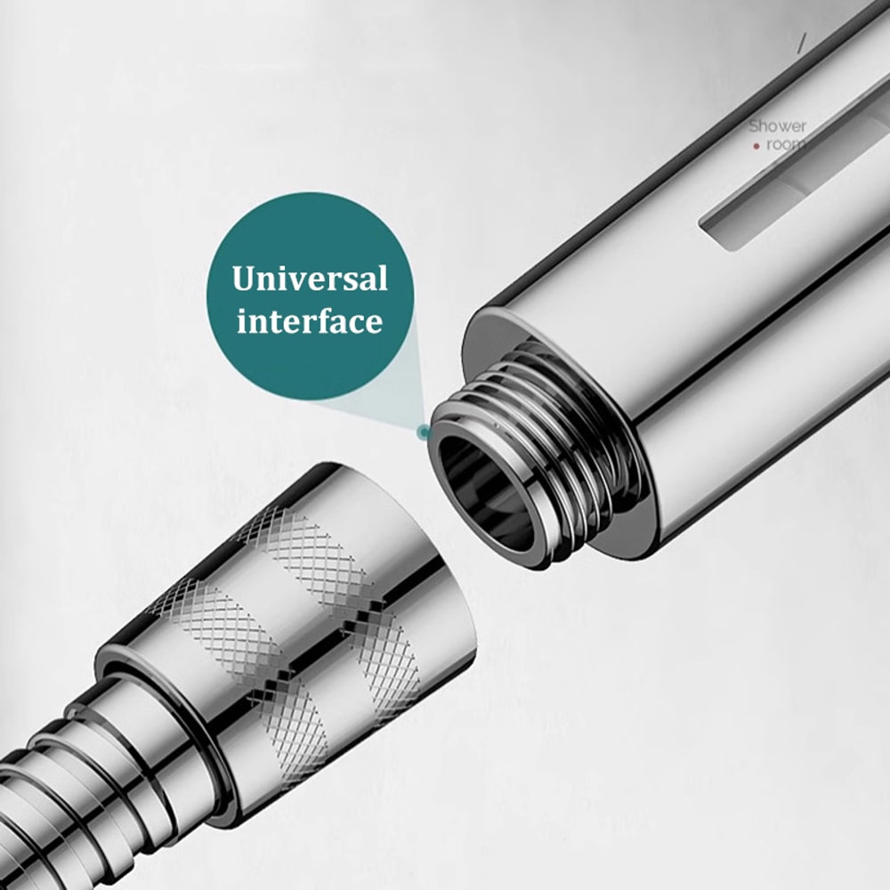Multifunctional Modes Booster Shower Head Adjustable Filter Dechlorination Large Water Volume Showe 3