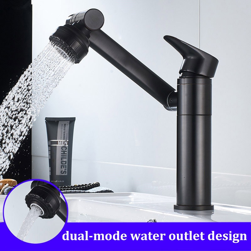 High Quality Stainless Steel Basin Faucet Hot And Cold Multifunctional Dualuse Bathroom Wash Basin 0
