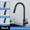 Telescopic Stainless Steel Kitchen Faucet Hot And Cold Pullout Splashproof Sink For Household Use W 6