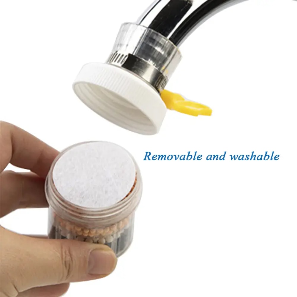 Activated Carbon Faucet Water Filter For Kitchen Removes Chlorofluoride Heavy Metals Universal Plas 4
