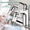 Faucet Filter Aerator Rotation Robotic Arm Faucet Extender SplashProof Water Outlet For Kitchen And 1