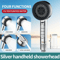 Multifunctional Shower Head New Filter Booster Fourspeed Adjustment Water Seal Bathroom Accessory 8
