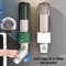 Household Paper Cup Holder WallMounted NoDrill Dustproof Cup Dispenser Storage Rack 3