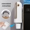 Household Paper Cup Holder WallMounted NoDrill Dustproof Cup Dispenser Storage Rack 4