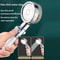 Small Waist Shower Head Turbo Fan High Pressure Rotating Handheld Shower Set Bathroom Accessories 3