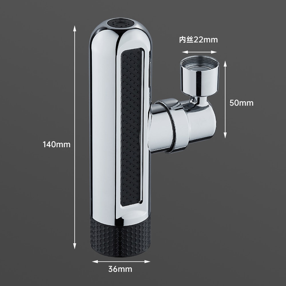 Universal Kitchen Faucet Waterfall Spout Rotating Aerator SplashProof MultiFunction 6 Modes Faucet 5
