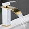 Luxury Waterfall Faucet Hot And Cold Dual Control Stainless Steel Alloy For Bathroom Sink 0