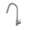 Pullout Kitchen Faucet Stainless Steel Brushed Sink Faucet Single Hole Water Faucet 6