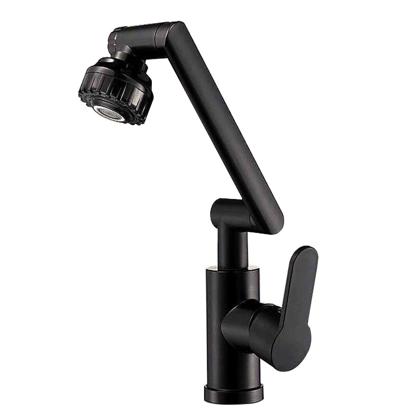 Rotating Dual Mode Faucet Robotic Arm Multifunctional Universal Wash Basin Kitchen Bathroom Hot And 7