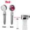 Handheld Shower Head Shower Booster With Filter Propeller Turbine High Pressure Nozzle Small Waist 7