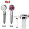 Handheld Shower Head Shower Booster With Filter Propeller Turbine High Pressure Nozzle Small Waist 7