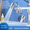 Universal Faucet Extender Multi Functional Washbasin U Shaped Anti Splash Rotating Sink Head 2