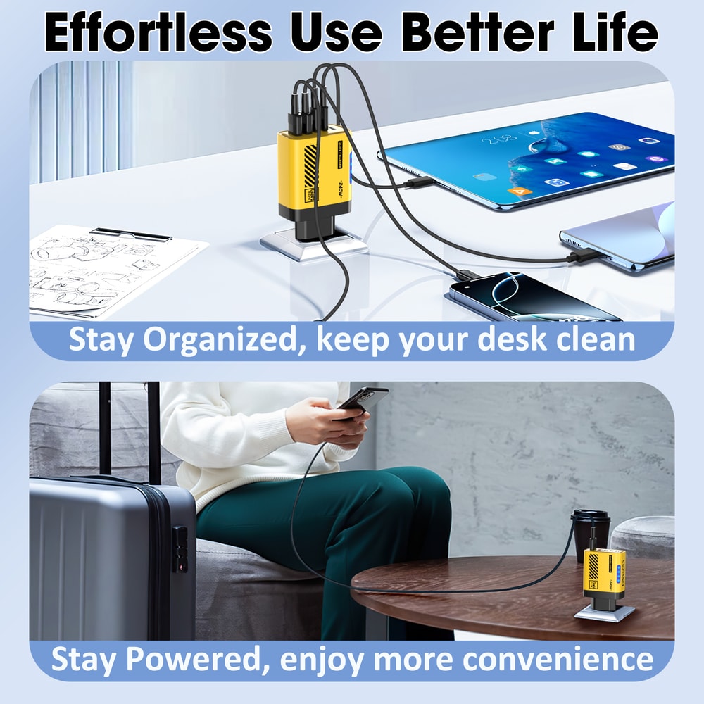 Fast Charging USB C Charger Wall Charger Type C Power Adapter Phone Charger 6