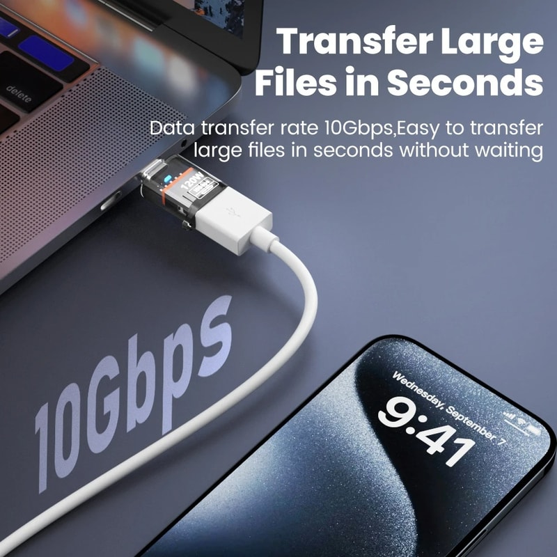 USB C OTG Connector USB A Female To Type C Male Data Transfer Adapter Type C OTG Converter 3