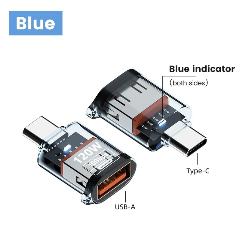 USB C OTG Connector USB A Female To Type C Male Data Transfer Adapter Type C OTG Converter 8