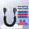 Retractable Elbow USB C Cable Fast Charging PD Quick Data Cord For Phone Charger 1