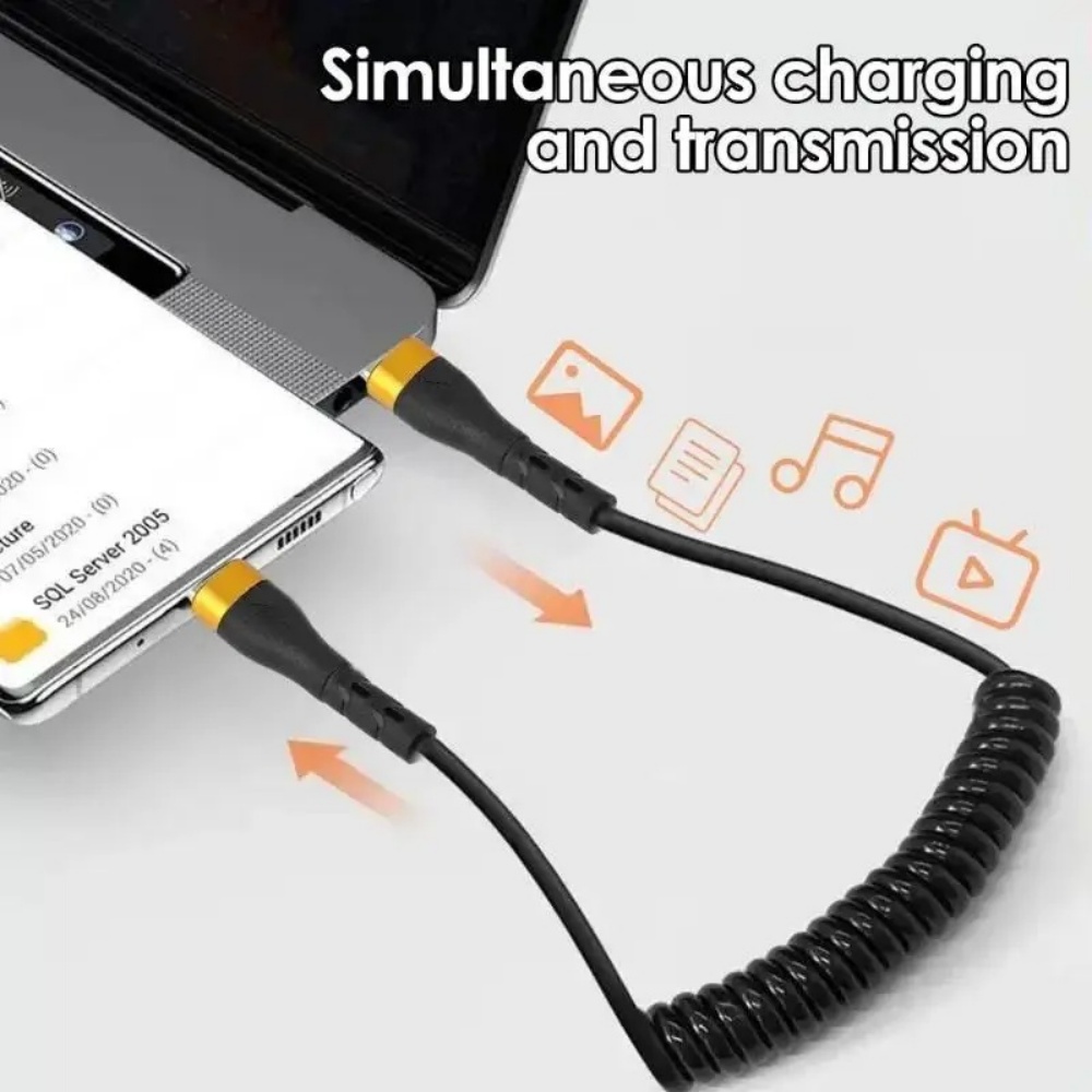 USB C To USB C Quick Charge Wire PD Fast Charging Phone Charger Data Cord 2