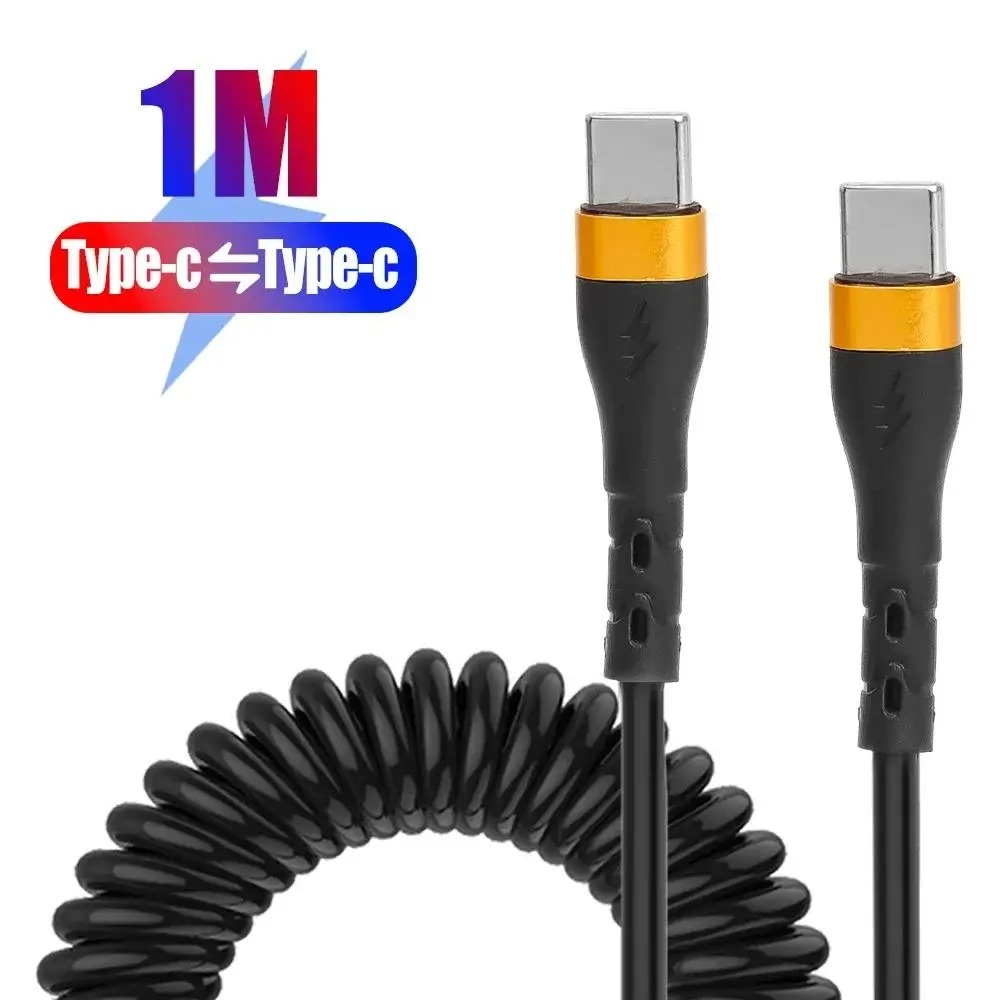 USB C To USB C Quick Charge Wire PD Fast Charging Phone Charger Data Cord 7