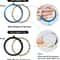 Max Magnetic Metal Ring Wireless Charging Stand For Android Phone Charger Sticker 1