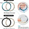 Max Magnetic Metal Ring Wireless Charging Stand For Android Phone Charger Sticker 1