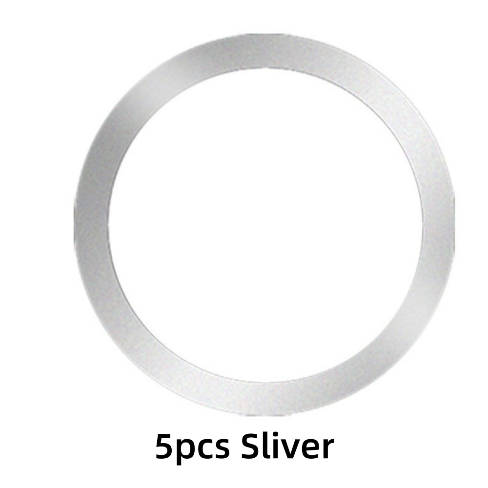 Max Magnetic Metal Ring Wireless Charging Stand For Android Phone Charger Sticker 7