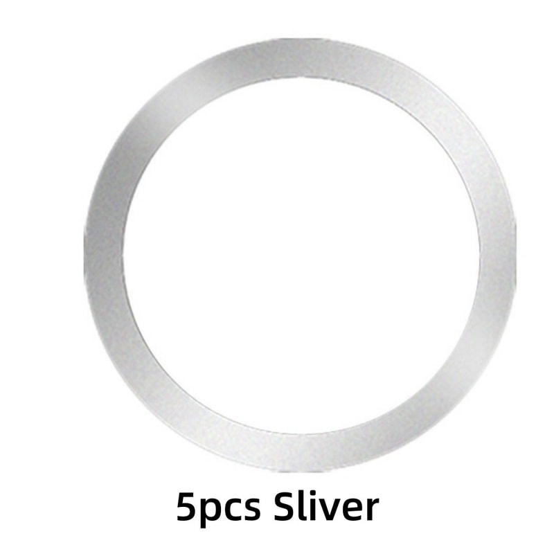 Max Magnetic Metal Ring Wireless Charging Stand For Android Phone Charger Sticker 7