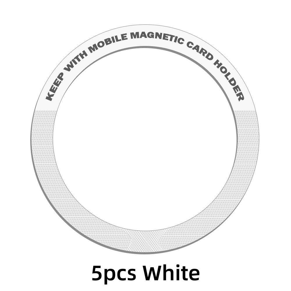 Max Magnetic Metal Ring Wireless Charging Stand For Android Phone Charger Sticker 9