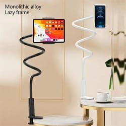 universal flexible adjustable mobile phone holder lazy clip stand smartphone bracket mount for bed and desktop