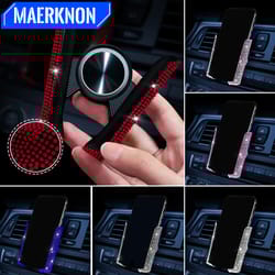 diamond crystal car phone holder air vent clip mount stand support bracket interior accessories