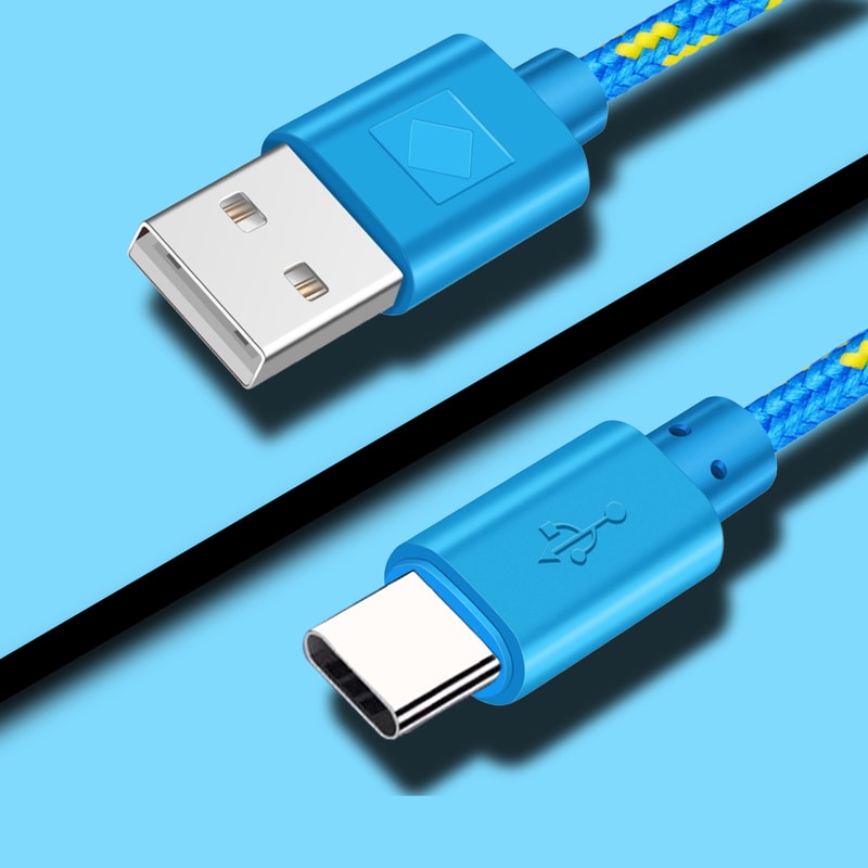 Type C Cable USB C Data Cord Mobile Phone Charger Super Fast Charging 7