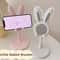 Adjustable Mobile Phone Holder Desktop Stand Mount Cute Rabbit Cartoon Universal Table Support 4