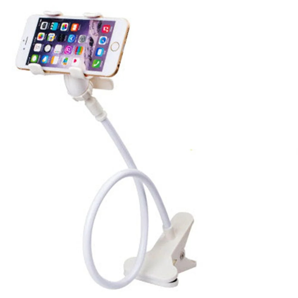 Adjustable Lazy Mobile Phone Holder Flexible Arm Clip Bed Desktop Stand Universal Smartphone Mount 8