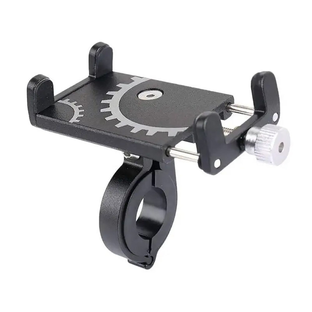 Universal Bicycle Phone Holder Aluminum Alloy Antislip Shockproof Stand Mount For GPS Navigation Mo 6