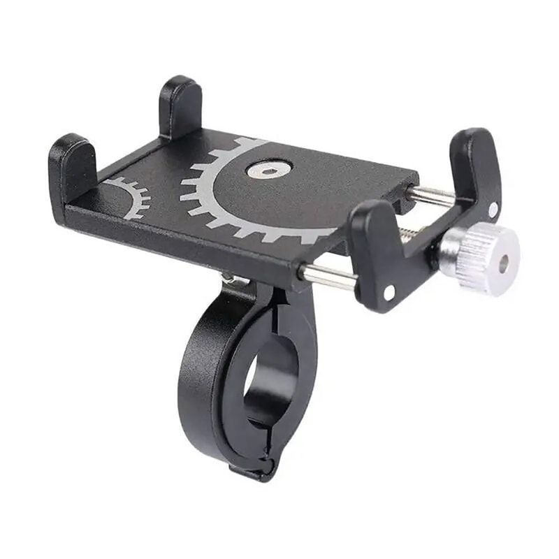 Universal Bicycle Phone Holder Aluminum Alloy Antislip Shockproof Stand Mount For GPS Navigation Mo 6