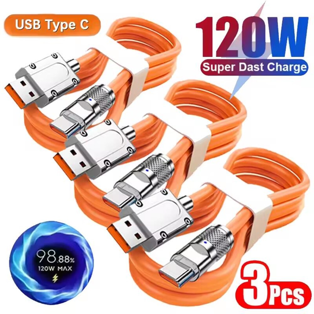 USB Type C Quick Charge Cable PD Super Fast Charging Data Cord For Phone Charger 0