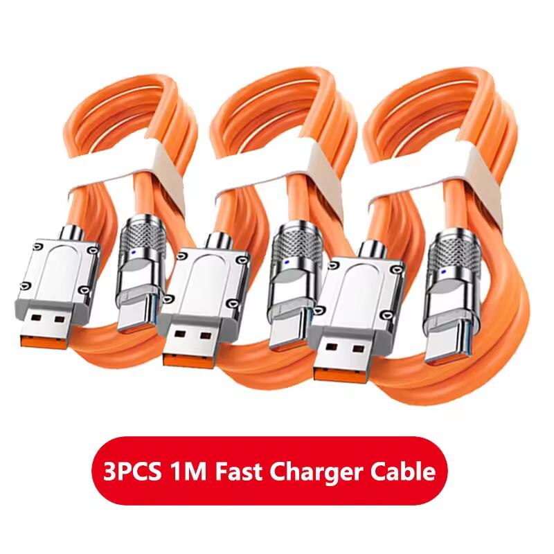 USB Type C Quick Charge Cable PD Super Fast Charging Data Cord For Phone Charger 6