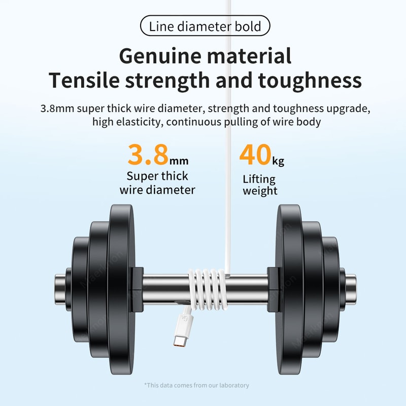 USB C Cable Quick Charge Data Wire Type C Super Fast Charging Phone Charger 4