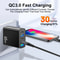 Multi Ports USB C Charger PD Type C Fast Charging Power Adapter Quick Charge Ports Wall Charger 2
