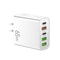 Multi Ports USB C Charger PD Type C Fast Charging Power Adapter Quick Charge Ports Wall Charger 0
