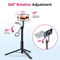 Portable Multifunctional Retractable Tripod Magnetic Selfie Stick Rotatable Wireless Bluetooth Remo 5