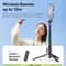 Portable Multifunctional Retractable Tripod Magnetic Selfie Stick Rotatable Wireless Bluetooth Remo 4