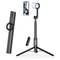 Portable Multifunctional Retractable Tripod Magnetic Selfie Stick Rotatable Wireless Bluetooth Remo 0