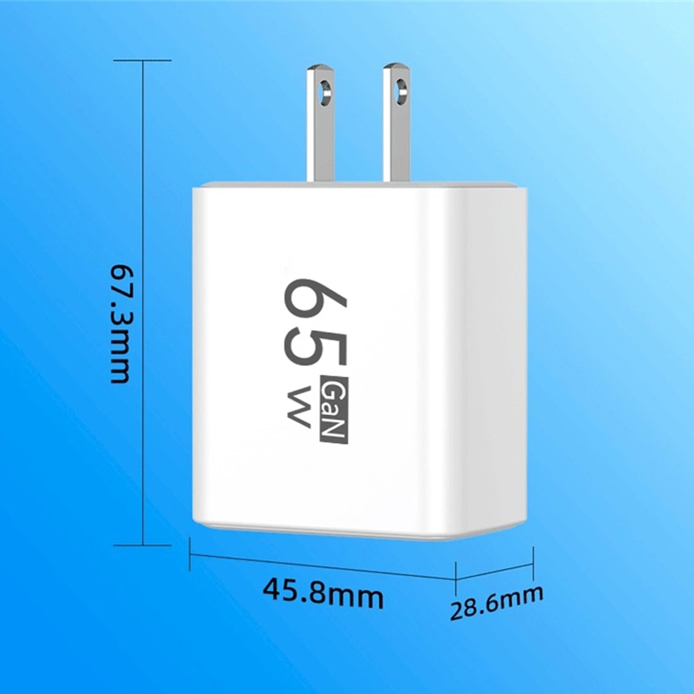 USB Type C Power Adapter Travel Wall Charger Quick Charge Ports Fast Charging 4