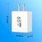 USB Type C Power Adapter Travel Wall Charger Quick Charge Ports Fast Charging 4