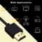 Display Port To HDMI Cable Converter Adapter For TV Box Laptop Monitor PC Projector Video Audio 5